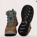 Scarpe da trekking da donna KEEN Circadia Mid WP cocco tostato/nord atlantico 11