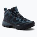 Scarponi da trekking da uomo Mammut Ducan Mid GTX nero/poseidon chiaro