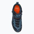Scarponi da trekking da uomo Mammut Ducan Mid GTX nero/poseidon chiaro 6
