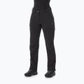 Pantaloni softshell da donna Mammut per l'escursionismo invernale SO nero