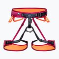 Imbracatura da arrampicata Mammut Ophir Fast Adjust da donna arancione scuro/di sicurezza