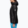 Piumino Mammut donna Broad Peak IN con cappuccio nero/bianco 3