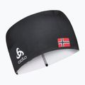 Fascia per la testa ODLO Competition Fan Warm black/norwegian flag
