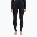 Pantaloni termici da donna ODLO Fundamentals Active Warm Bl Bottom Long neri