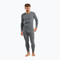 Pantaloni termoattivi da uomo ODLO Active Warm Bl Bottom Long grigio acciaio melange 2