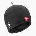 Berretto invernale ODLO Polyknit Fan Warm black/norwegian flag