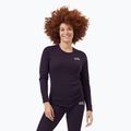 Donna termica a maniche lunghe ODLO Warm Originals Stripes Bl Top girocollo dark saphire