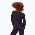 Maglia termica da donna ODLO Warm Originals Stripes Bl Top Crew Neck dark saphire 3