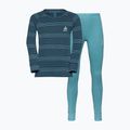Set di biancheria intima termica per bambini ODLO Active Warm Eco reef waters/blue wing teal