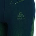 Set di biancheria intima termica da uomo ODLO Fundamentals Performance Warm zaffiro scuro/giallo 7
