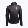 Giacca da corsa uomo SCOTT RC Run Waterproof nero/giallo