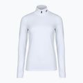 Giacca da sci donna KJUS Feel Midlayer mezza zip bianco