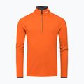 KJUS Feel Felpa mezza zip da uomo kjus arancione