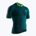 Maglia da ciclismo X-Bionic Regulator Bike Race Zip SH verde pino/amazonas verde Uomo