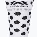 X-Socks Bike Race calzini bianchi artici/punti/strisce 6