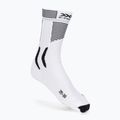X-Socks Calzini da corsa per bicicletta bianco artico/nero opale