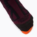 Calzini da corsa X-Socks Trail Run Energy da uomo arancione tramonto/nero opale 4