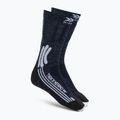 Calzini da donna X-Socks Trek X Merino midnight blue/arctic white