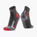 Calze da uomo X-Socks Trek Outdoor Low Cut anthracite/red