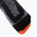 X-Socks Ski Rider 4.0 calze da sci grigio pietra melange/x-arancio 4