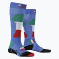 X-Socks Ski Patriot 4.0 Italia Italia/Blu calze da sci 5