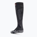 X-Socks Carve Silver 4.0 calze da sci antracite melange/nero melange 2