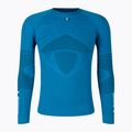 Maglia a maniche lunghe termoattiva da uomo X-Bionic Energizer 4.0 blu alzavola/antracite