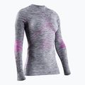 Maglia donna termoattiva a maniche lunghe X-Bionic Energy Accumulator 4.0 Melange grigio melange/rosa 5