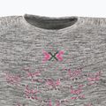 Maglia donna termoattiva a maniche lunghe X-Bionic Energy Accumulator 4.0 Melange grigio melange/rosa 3