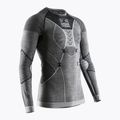 X-Bionic Apani 4.0 Merino termica da uomo a maniche lunghe nero/grigio/bianco