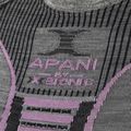 Manica lunga termoattiva da donna X-Bionic Apani 4.0 Merino nero/grigio/rosa 3
