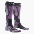 Calze da sci donna X-Socks Ski Touring Silver 4.0 antracite melange/magnolia 4