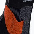 Calze da sci X-Socks X-Country Race 4.0 nero/grigio pietra melange 5