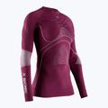 Maglia donna termoattiva a maniche lunghe X-Bionic Energy Accumulator 4.0 prugna/grigio perla