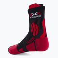 Calze da triathlon X-Bionic Triathlon 4.0 rosso/nero da uomo 2