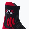 Calze da triathlon X-Bionic Triathlon 4.0 rosso/nero da uomo 3