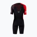 Tuta da triathlon da uomo X-Bionic Dragonfly 5G Uomo R018 rosso/nero 2