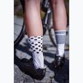 Calzini da ciclismo X-Socks Bike Race 4.0artcic white/dot/stripe 2