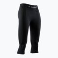 Leggings termici da donna X-Bionic Energy Accumulator 4.0 Pants 3/4 nero opale / bianco artico