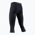 Leggings termici da uomo X-Bionic Energy Accumulator 4.0 Pants 3/4 nero opale / bianco artico 2