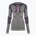 Manica lunga termoattiva da donna X-Bionic Merino nero/grigio/magnolia