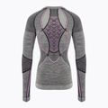 Manica lunga termoattiva da donna X-Bionic Merino nero/grigio/magnolia 2