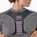 Manica lunga termoattiva da donna X-Bionic Merino nero/grigio/magnolia 4