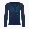 Maglia termica da uomo X-Bionic Merino dark ocean/sky blue 2
