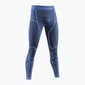 Pantaloni termici X-Bionic Merino da uomo blu oceano scuro/cielo