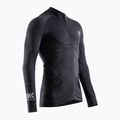 Felpa termica da uomo X-Bionic Energizer 4.0 Transmission Layer Full Zip nero opale/bianco artico