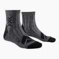 X-Socks Hike Perform Merino Calzini da trekking alla caviglia nero/carbone 4