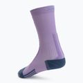 Calzini da corsa da donna X-Socks Trailrun Discover Crew orchid/sunset blue 2