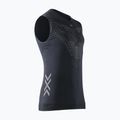 Maglietta da corsa uomo X-Bionic Twyce Run Singlet nera/charcoal