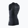 Maglietta da corsa uomo X-Bionic Twyce Run Singlet nera/charcoal 2